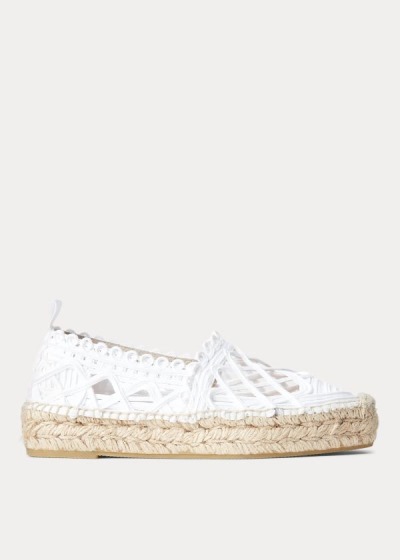 Women's Polo Ralph Lauren Macramé Espadrilles | 712058SOK